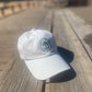 The classic baseball cap in white
