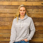 Little Bliss by Anna Daly Grey Weekender Hoodie