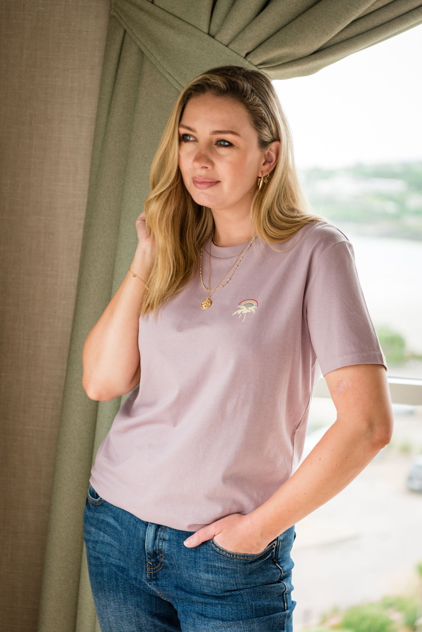 The Seville Lilac Tee