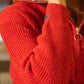 The Knit Dress - Red