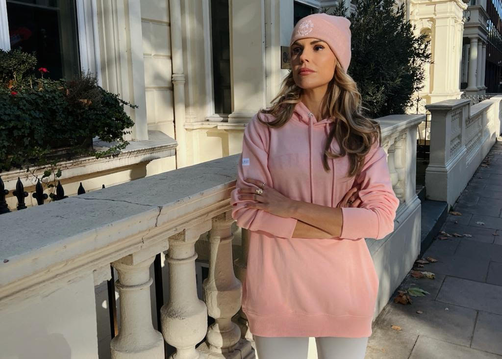 The Luxe Hoodie in Blush